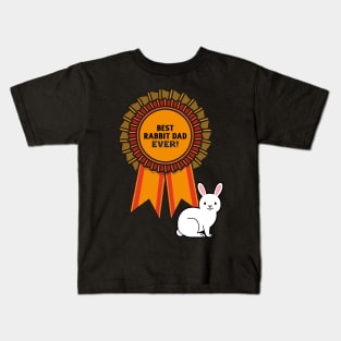 Best Rabbit Dad Ever Kids T-Shirt